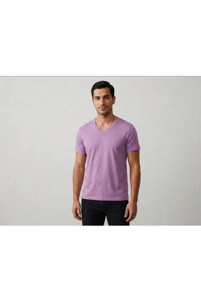 KILIÇ MODA Men's V-Neck T-Shirt