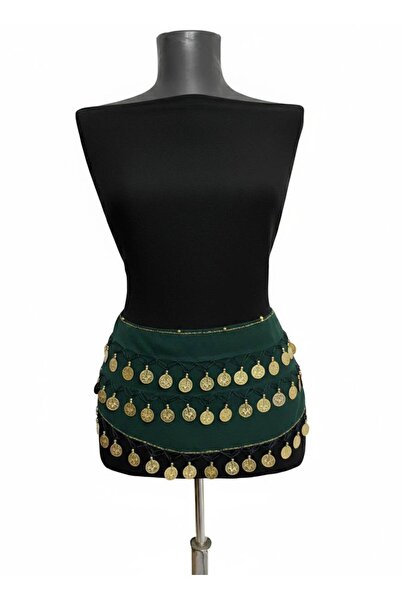 PAPATAY 3810 Şakira Dancer Belt – Belly Dance Waist Belt – Sequined Stage Acc...