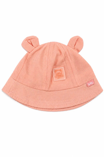 bebegen Baby Girl Salmon Bear Ears Fedora Hat 0-18 Months
