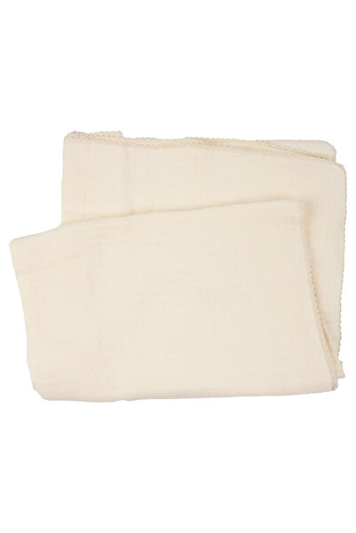 bebegen Unisex Soft Yellow 4 Layered Muslin Blanket 80X100Cm