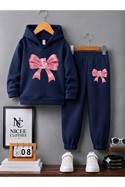 NC Nicee Clothes Children's Unisex Tracksuit (Bear Print in the Middle of the...