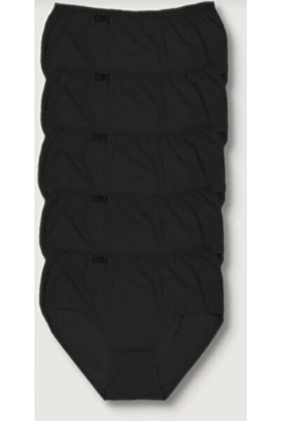 Zulu Ticaret Tutku- Bato Black Panties 6 Pieces