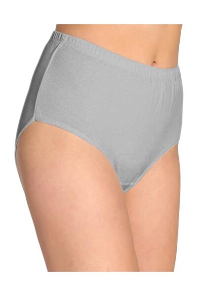 Zulu Ticaret Tutku-Poky Women's 6-Piece Ribbed Flexible Plus Size Bato Panties