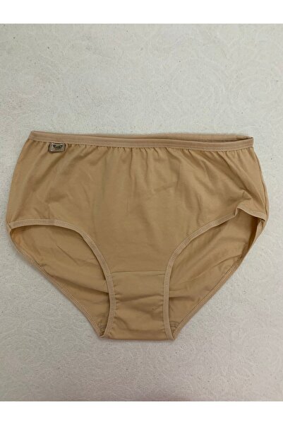 Zulu Ticaret Tutku-Women's 6-Piece Skin Color Elastane Bato Panties
