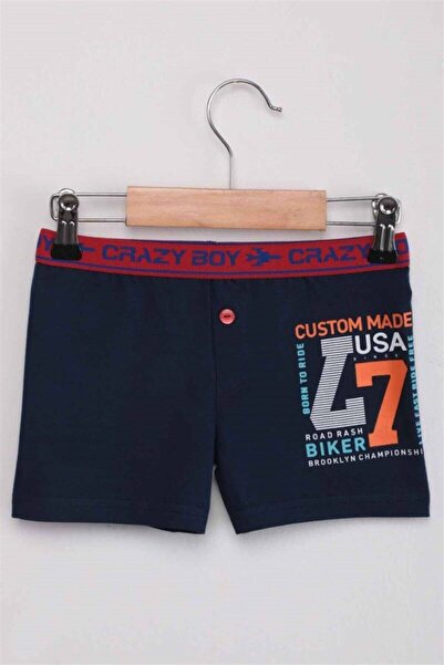 Zulu Ticaret Tutku-Men's Patterned Lycra Cotton Boxer 3-Pack