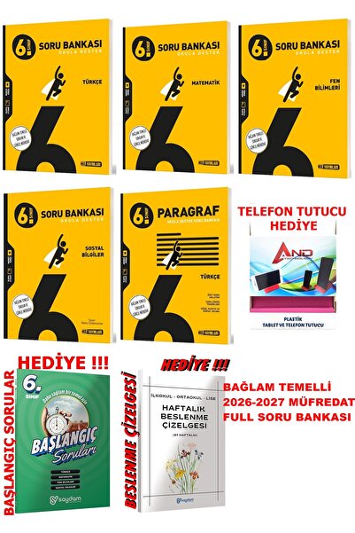 Hız Yayınları 6.SINIF 2026-2027 MÜFREDAT SORU BANKASI SETİ BAĞLAM TEMELLİ GÜNCEL