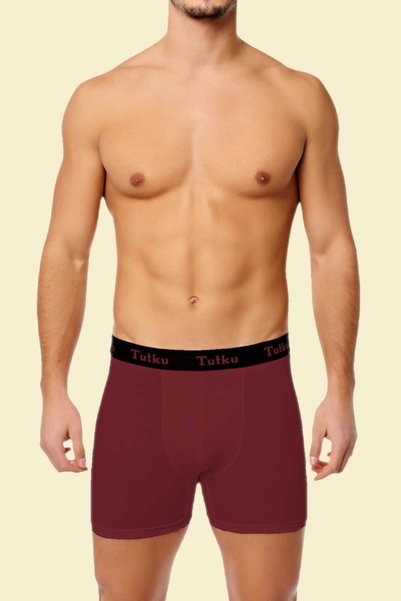 Tutku -6'lı Paket Elastan Spor Erkek Boxer