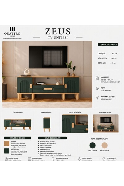 QUATTRO HOME Zeus TV Ünitesi