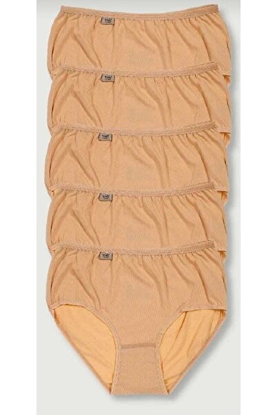 Zulu Ticaret Tutku-Women's Bato Skin Color Panties 6-Pack