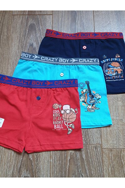 Zulu Ticaret Tutku-Boy's (Kom_Slıp_ Culottes) 6-Pack