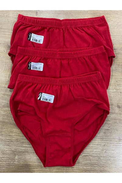 Zulu Ticaret Tutku-Women's Cotton Bato Panties / 3 Pieces