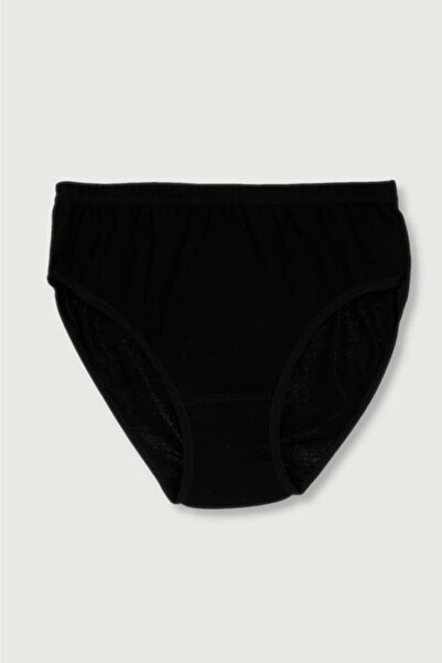 Zulu Ticaret Tutku-Poky Women's 6-Piece Ribbed Flexible Plus Size Bato Panties