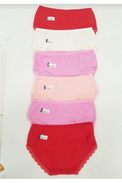 Zulu Ticaret Tutku-Women's Mixed Color 10-Pack Bikini Panties Mixed Color One...