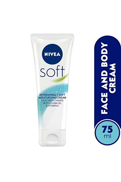 NIVEA Soft Cream Small Tube Moisturizer Comprehensive Care for Hydrated and R...