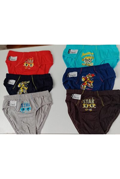 Zulu Ticaret Tutku-4 Pieces Women's High Waist Bato Thick Rubber Panties Skin...