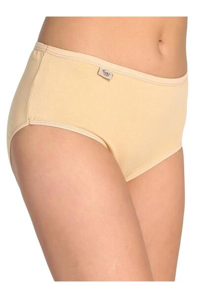 Zulu Ticaret Tutku-Women's Skin Elastane Thin Elastic Bato Panties 0924