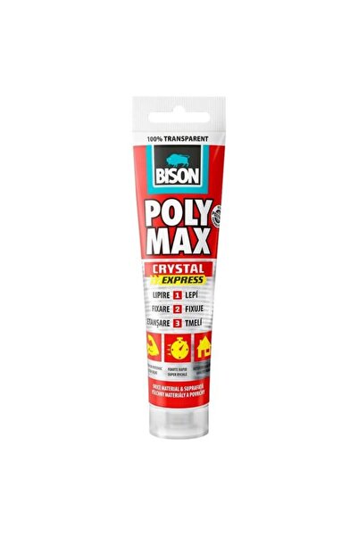Solplant Adeziv etanșant, 115 g, Bison Poly Max Crystal Express