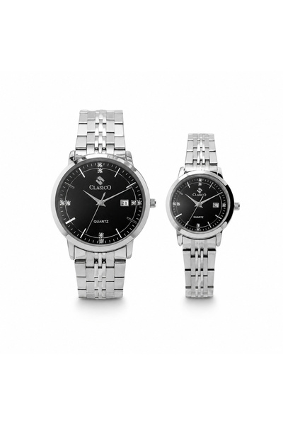 Clasico Signature Couple Watches Set for Men & Women – Elegant Tone Matching ...