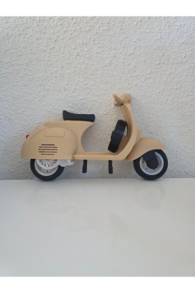 bambam 3d Breloc de perete cu design retro Vespa |   Suport decorativ de perete