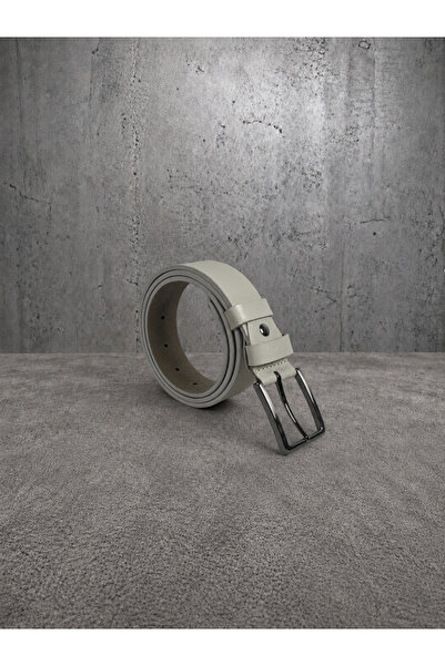 Paşala Leather Hakiki Gerçek Deri 3.5 cm Erkek Spor Kemer Dayanıklı Tokalı Gü...