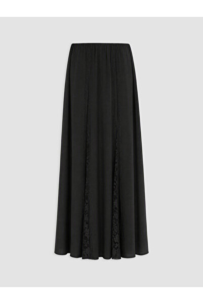 LC Waikiki Sparkling Choices Waist Belted Lace Detailed Skirt from Shining Store