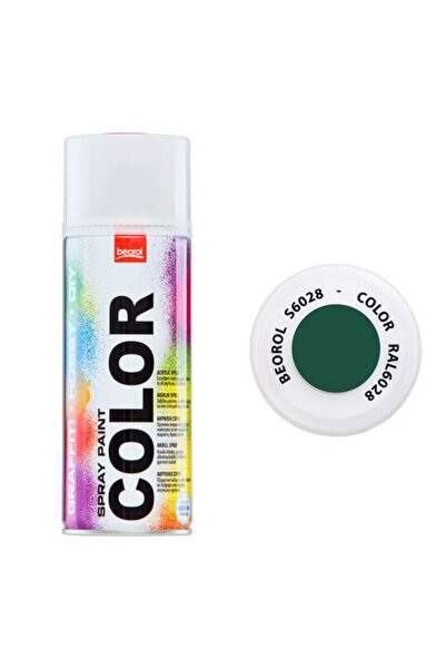 Solplant Vopsea spray acrilic, verde Pino RAL6028, 400 ml, Beorol