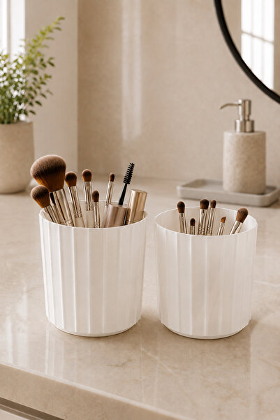 DOVİHOME Bold 2-Piece Multi-Purpose Organizer Set, Cosmetic Organizer, Makeup...