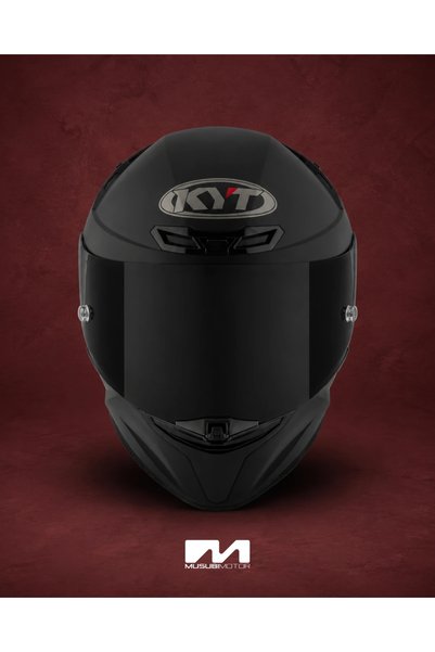 KYT TT-REVO KASK PLAIN MATT BLACK