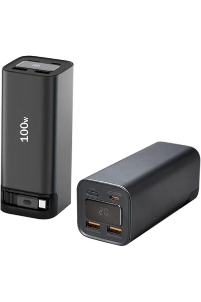 Generic Aluminum Alloy 20000mAh Power Bank 100W Fast Charging, GaN Tech Porta...