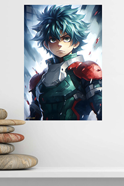 Emesa Art Izuku Midoriya Deku Anime Metal Wall Art