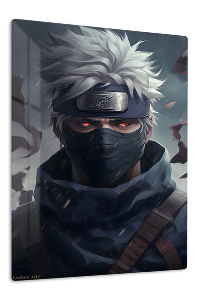 Emesa Art Kakashi Hatake Anime Metal Wall Art