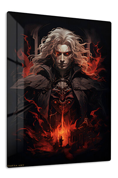 Emesa Art Dark Fantasy Vampire Anime Metal Wall Art