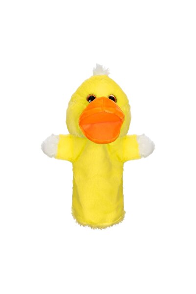 OEM Figurina din Plus Ratusca Galbena pentru Teatru de Papusi 28cm, 28 cm – r...