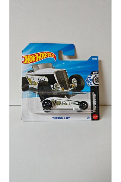 HOT WHEELS Rod Squad Series -'33 Ford Lo Boy Model Car - Jjl18