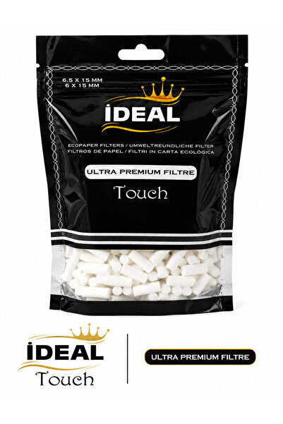 İdeal Pamuklu Filtre Ekstra Slim 5,5x15 mm 10 Paket 1500 Adet Ultra Premium