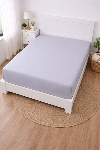 Generic Brand Double Elastic Bed Sheet Leather Depth 30cm No Pillowcase