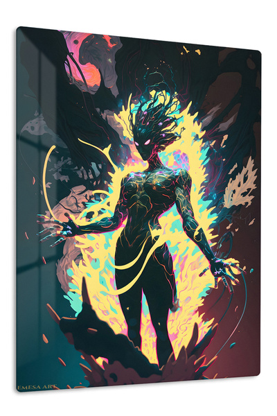 Emesa Art Izuku Midoriya Deku Anime Metal Wall Art