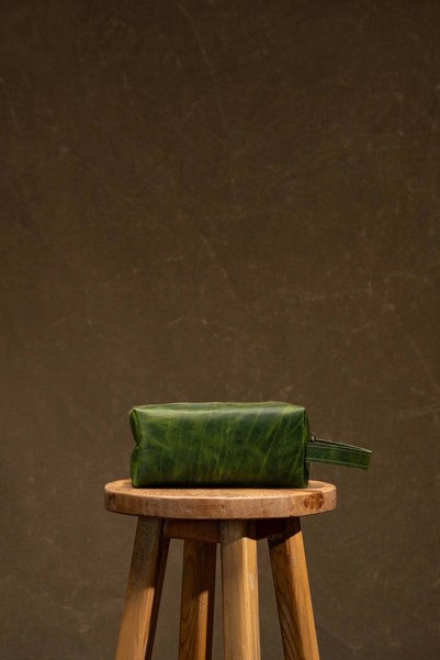 Semender Leather Goods Hakiki Deri Unisex El Çantası Saplı Kompakt El Yapımı ...