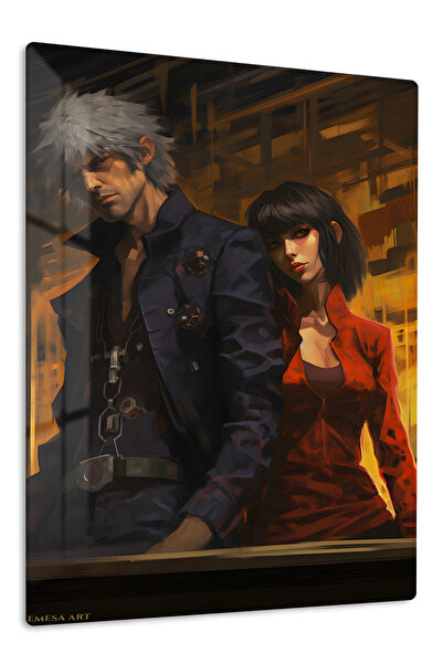 Emesa Art Anime Duo Anime Metal Wall Art