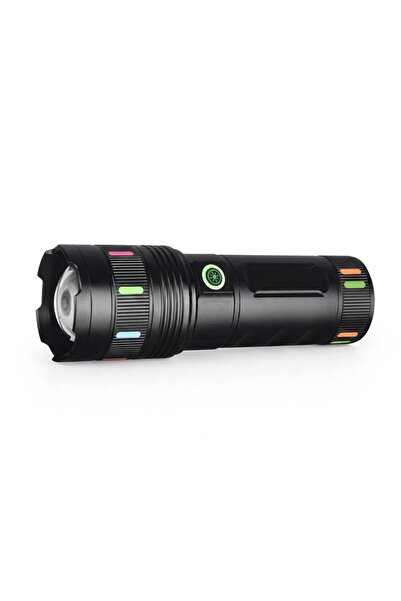 Tradeo Rechargeable LED Flashlight 1000 Lumens Long Range Torch, Waterproof O...