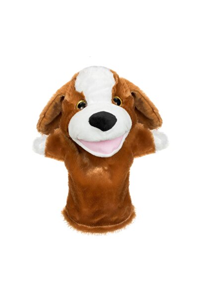 OEM Figurina din Plus Catel Maro pentru Teatru de Papusi 28cm, 28 cm – cățel,...