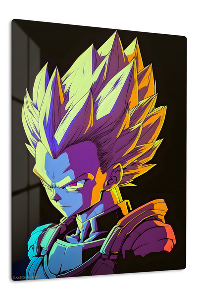 Emesa Art Vegeta Anime Metal Wall Art