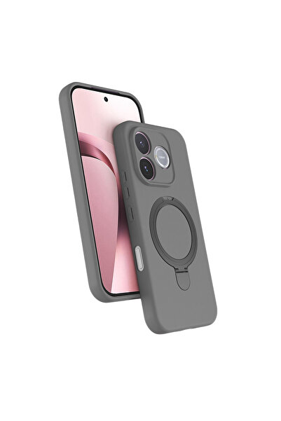 Nezih Case Huawei Honor 600 Lite Uyumlu İçi Kadife Stand Olabilen Halka Yüzük...