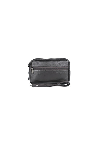 dukidasoturkiye Duki Daso Brown Leather Look Zippered Portfolio and Handbag |...