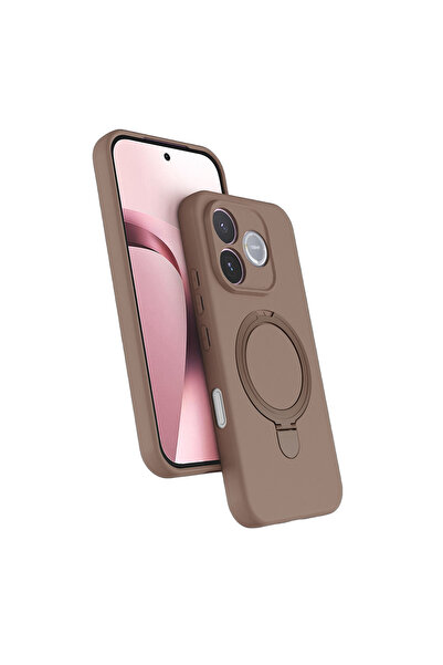 Nezih Case Huawei Honor 600 Lite Uyumlu İçi Kadife Stand Olabilen Halka Yüzük...