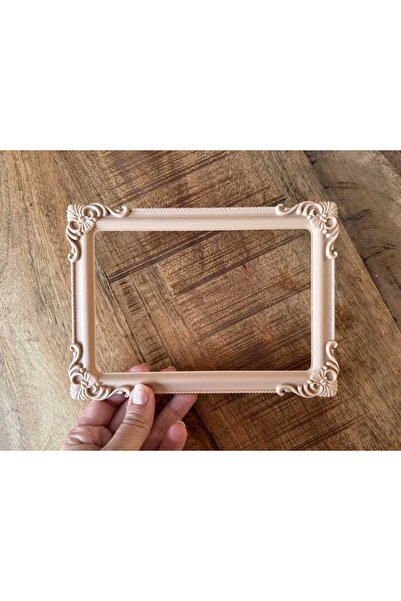 Craftelle Barok Vintage Çerçeve Süsü - Özel Tasarım Dekoratif 3D Duvar Aksesuarı