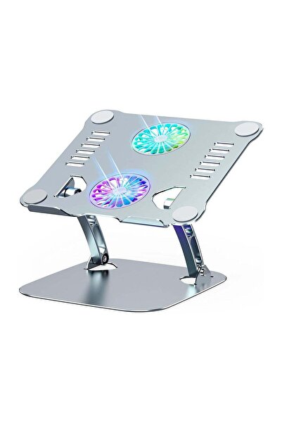 Generic Multifunctional Laptop Cooling Fan With Adjustable Stand Metal Alloy ...