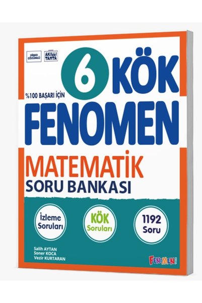 Fenomen Yayıncılık FENOMEN 6 KÖK MATEMATIK SORU BANKASI