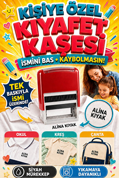 cenovi Kişiye Özel İsimli Kıyafet Kaşesi – Okul, Kreş, Anaokulu ve Öğrenci İs...