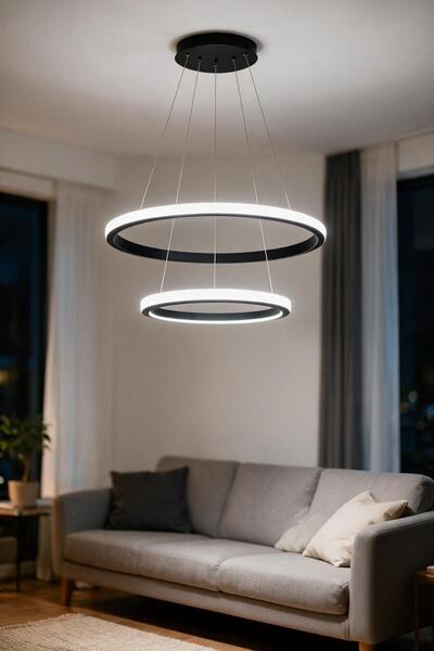 Rarossa Belva 2’li LED Sarkıt Avize Beyaz Işık